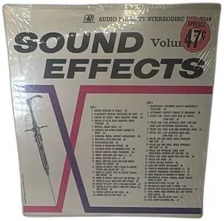1963 Audio Fidelity Sound Effects Vol 5 Stereodisc Sealed Vinyl LP Record Rare