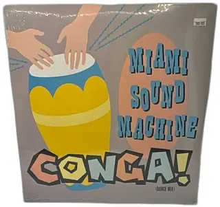 Miami Sound Machine Conga Vinyl Dance Mix 1985 Epic Records Sealed