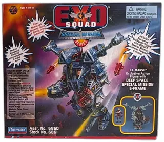 Exosquad J.T. Marsh Deep Space Special Mission EFrame Playmates 1995 MIB