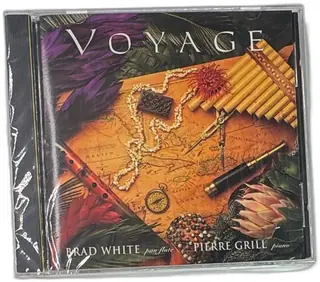 Brad White Pierre Grill Voyage CD New Sealed Sugo Music Pan Flute Piano