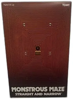Tomy Monstrous Maze Straight And Narrow Puzzle Game 1982 Vintage Japan
