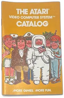 1979 Atari Video Computer System Catalog Vintage Gaming Brochure CO14356-Rev C