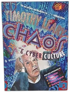 Timothy Leary Chaos And Cyber Culture First Edition 1994 Softcover Book Cyberpunk
