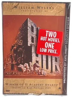 Ben Hur The Robe DVD Set William Wyler 2 Movie Collection New Sealed