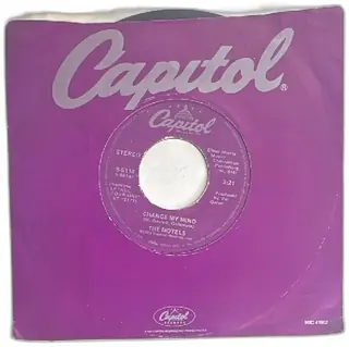 The Motels Only The Lonely Change My Mind Capitol Records 7 Inch 45 RPM Vinyl 1982