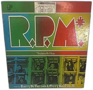 RPM Soundtrack Vinyl LP Bell Records BELL 1203 1970 Barry De Vorzon Perry Botkin Jr