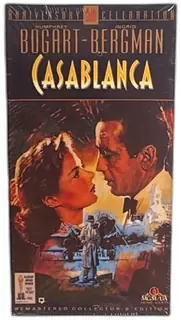 Casablanca 50th Anniversary VHS Remastered Collectors Edition Sealed MGM