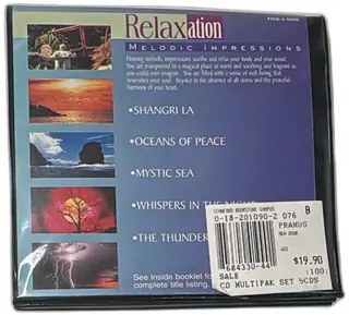 Relaxation Melodic Impressions 5 CD Set Madacy Music Group 1995 New Age