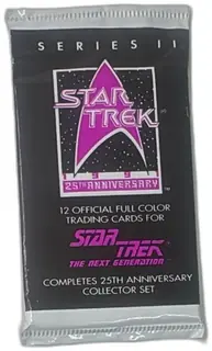 Star Trek 25th Anniversary Series II Trading Card Pack 1991 Impel Sealed