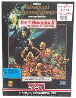 Eye Of The Beholder II The Legend Of Darkmoon IBM PC 1991 Sealed Big Box SSI