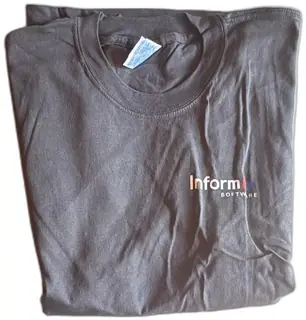 Informix Software Cloudscape Gildan Ultra Cotton XL Black Promo T Shirt Vintage