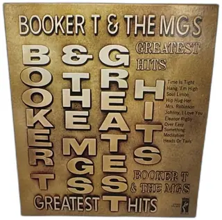 Booker T And The MGs Greatest Hits Vinyl LP Stax STS2033 Original Soul Funk