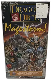 Dragon Dice Magestorm TSR 1996 Sealed Expansion Box 21 Dice Set New