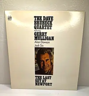Dave Brubeck Quartet The Last Set At Newport Vinyl LP Atlantic SD 1607 1972 Jazz