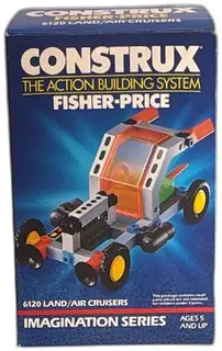 Fisher Price Construx 6120 Land Air Cruisers Imagination Series 1985 Complete