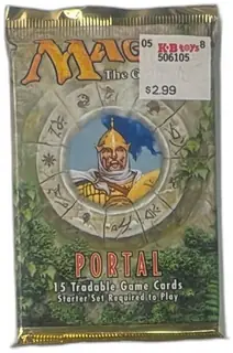 Magic The Gathering Portal Booster Pack 1997 Wizards Sealed 15 Cards Vintage