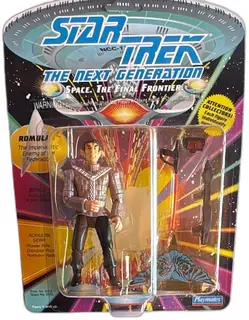 Star Trek Next Generation Romulan Figure 1992 Playmates MOC 5 Inch Vintage Toy