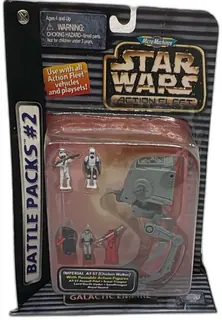 Micro Machines Star Wars Action Fleet Battle Packs 2 AT-ST Chicken Walker 1996