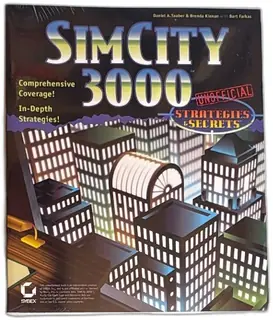 SimCity 3000 Unofficial Strategies And Secrets Guidebook By Sybex 1999 New Sealed
