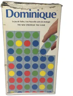 Dominique Strategic Tile Board Game 1980 Great Games Inc No. 280 Complete