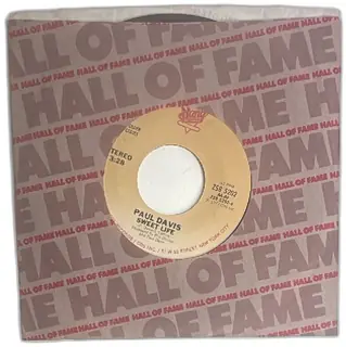 Paul Davis I Go Crazy Sweet Life 45 RPM Single Hall Of Fame Sleeve 1977 VG