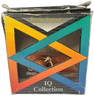 Family Games IQ Collection Brain Spiral Puzzle Vintage Boxed New Zealand