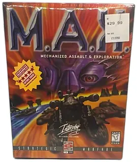 M.A.X. Mechanized Assault Exploration 1996 Interplay Big Box PC Game Sealed