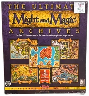 Ultimate Might And Magic Archives Big Box PC Game 3DO Interplay Factory Sealed