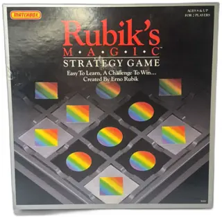1987 Rubik's Magic Strategy Game by Matchbox Complete Vintage Board Game