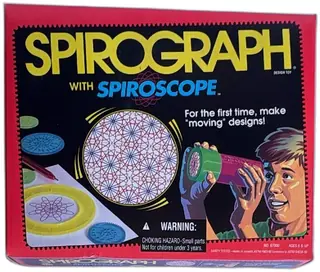 1994 Kenner Spirograph With Spiroscope Complete Vintage Art Kit Ages 5 Up