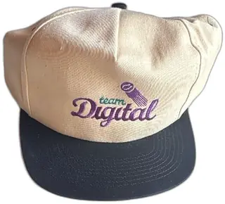 Vintage Team Digital Beige Snapback Hat Black Brim One Size Philippines Promo