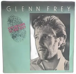 Glenn Frey You Belong To The City Smuggler’s Blues 7 Inch Vinyl 45 Single MCA 1985