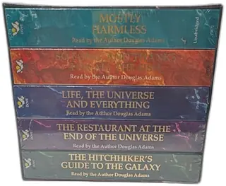 Douglas Adams Hitchhiker’s Guide to the Galaxy Unabridged Cassette Box Set
