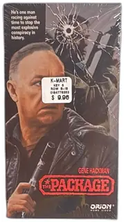 The Package VHS Gene Hackman 1989 Orion Home Video Factory Sealed New
