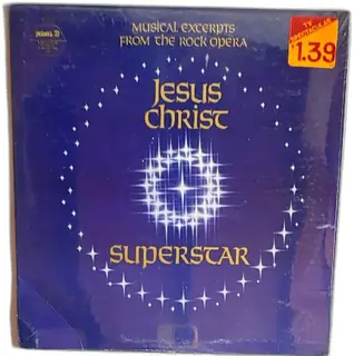 Jesus Christ Superstar Musical Excerpts Vinyl LP Pickwick Records 1970s TV Speci