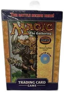Magic The Gathering Starter Level Trading Card Game Box Sealed With CD-ROM