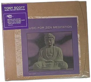 Tony Scott Music For Zen Meditation Verve 1997 CD New Sealed Buddha Cover