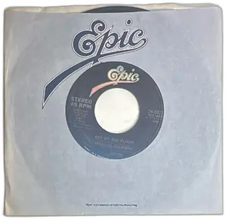 Michael Jackson Beat It Get On The Floor 45 RPM Epic Vinyl Single 1982 Original