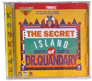 MECC The Secret Island Of Dr Quandary CD-ROM 1996 MS-DOS Macintosh Educational Game