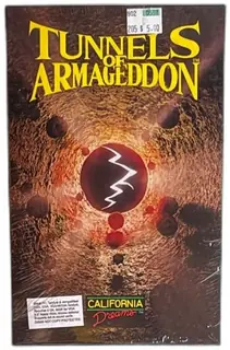 Tunnels Of Armageddon PC Big Box 1989 California Dreams Sealed Vintage