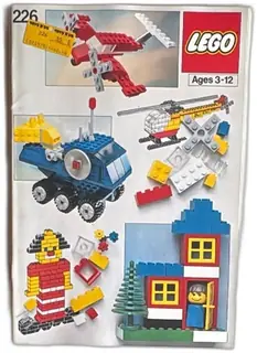 1982 LEGO Idea Book 226 Classic Vintage Instruction Booklet Complete