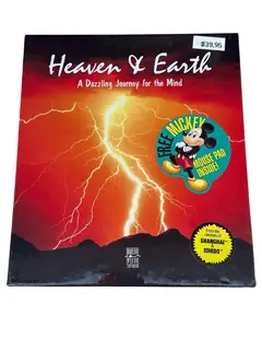 Heaven And Earth Sealed Vintage 35 In Diskette Msdos Ibm Mint Pc Game