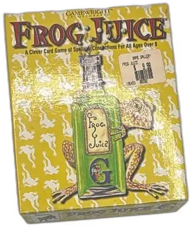 Frog Juice Gamewright 1995 Vintage Card Game Spells Complete Box Art Annie Campb