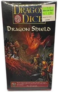 Dragon Dice Dragon Shield TSR 1995 Sealed Accessory Box Fantasy Game