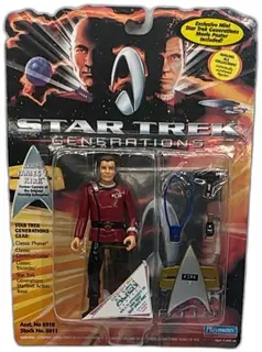Star Trek Generations Admiral James T Kirk Action Figure 1994 Playmates MOC