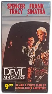 The Devil At 4 O'Clock VHS 1988 Goodtimes Home Video Spencer Tracy Frank Sinat