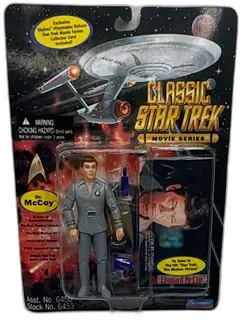 Star Trek Classic Movie Series Dr McCoy 1995 Playmates Action Figure MOC
