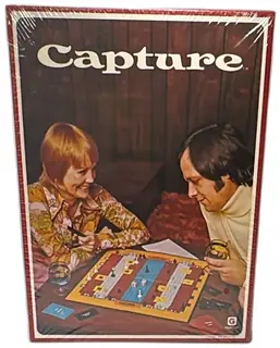 1975 Capture Board Game Gammon Style 26 Vintage Sealed New Old Stock