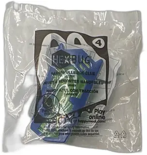 2013 McDonalds Hexbug Nano Pullback Blue Toy Happy Meal Sealed New