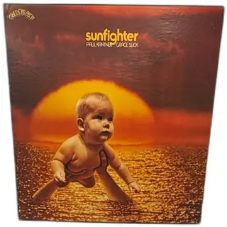 Paul Kantner Grace Slick Sunfighter Vinyl LP 1971 Grunt Records Gatefold Booklet